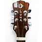 Used Luna Gypsy Exotic Spalt Natural Acoustic Electric Guitar