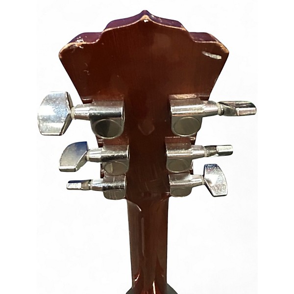 Used Luna Gypsy Exotic Spalt Natural Acoustic Electric Guitar