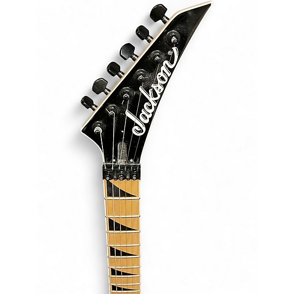 Used Jackson JS34Q Dinky Trans Red Solid Body Electric Guitar