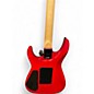 Used Jackson JS34Q Dinky Trans Red Solid Body Electric Guitar