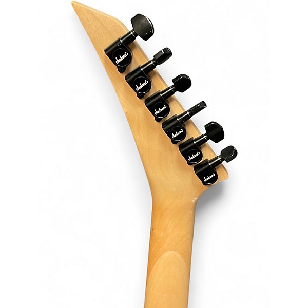 Used Jackson JS34Q Dinky Trans Red Solid Body Electric Guitar