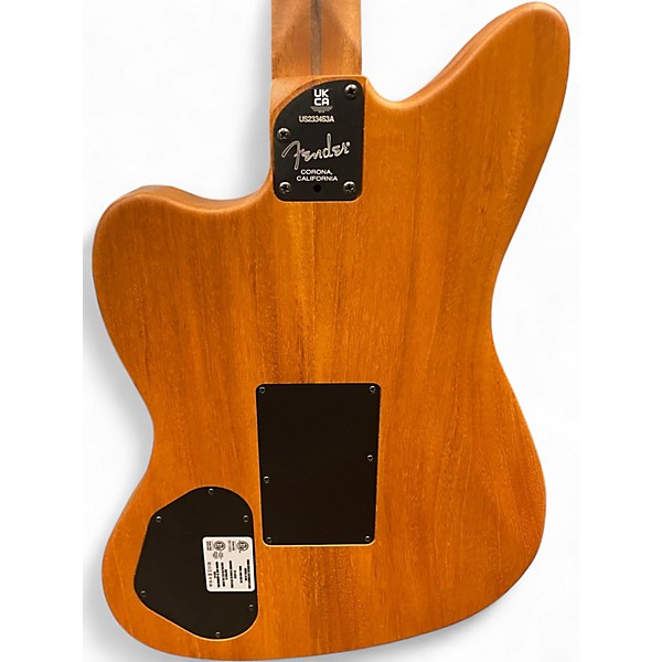 Used Fender ACOUSTASONIC JAZZ MASTER Natural Acoustic Guitar