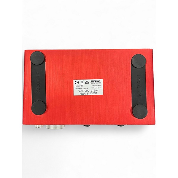 Used Focusrite Scarlett 2i2 Gen 2 Audio Interface