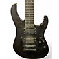 Used Washburn WG587 Black Solid Body Electric Guitar