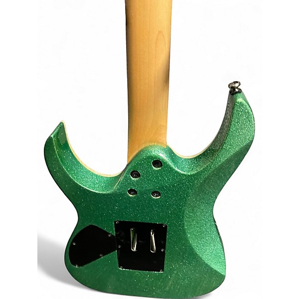 Used Ibanez RG470 MPS GREEN SPARKLE Solid Body Electric Guitar