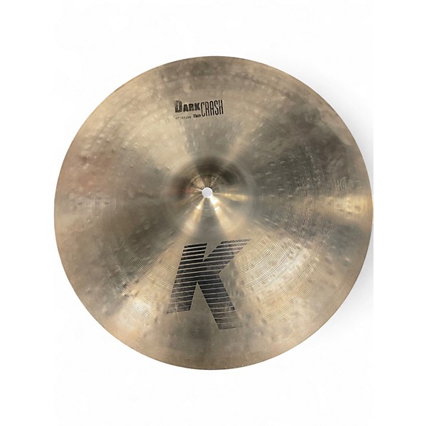 Used Zildjian 17in K Custom Dark Crash Cymbal