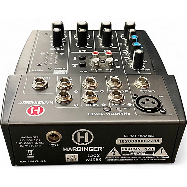Used Harbinger L502 Unpowered Mixer
