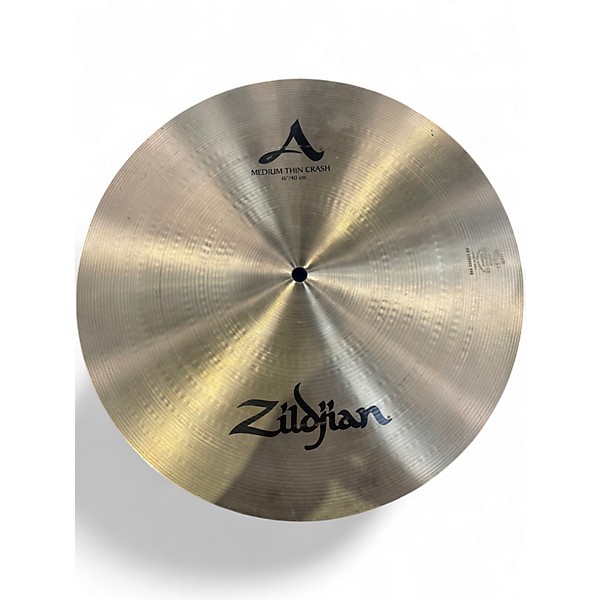 Used Zildjian 16in A Series Medium Thin Crash Cymbal