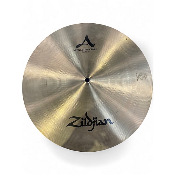 Used Zildjian 16in A Series Medium Thin Crash Cymbal
