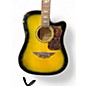 Used Keith Urban Guitar 2 Tone Sunburst Acoustic Electric Guitar