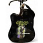 Used Keith Urban Guitar 2 Tone Sunburst Acoustic Electric Guitar