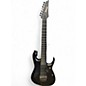 Used Ibanez RGD7UC Black Solid Body Electric Guitar