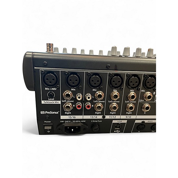 Used PreSonus Studio Live 16.0.2 Digital Mixer
