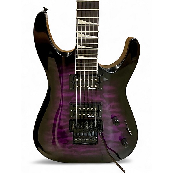 Used Jackson JS32Q DKA TRS PURP BRST Solid Body Electric Guitar