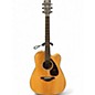Used Yamaha FGX800C Natural Acoustic Electric Guitar thumbnail
