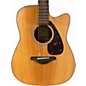Used Yamaha FGX800C Natural Acoustic Electric Guitar