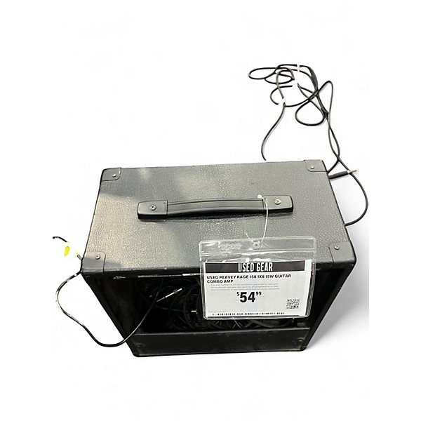 Used Peavey Rage 158 1X8 15W Guitar Combo Amp