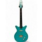 Used Danelectro 59/60 DC1 VINTAGE REFIN AQUA BLUE Solid Body Electric Guitar thumbnail