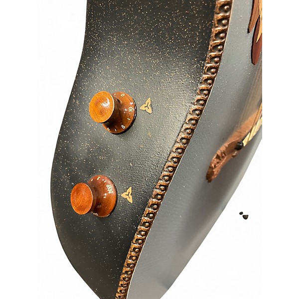 Used Ovation ADAMAS 1687GT-8 Reverse Blue Burst Acoustic Electric Guitar