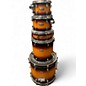 Used Pearl 5 Piece Decade Maple Amburst Drum Kit thumbnail