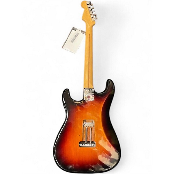 Used 2013 Fender American Standard Stratocaster 3 Tone Sunburst Solid Body Electric Guitar