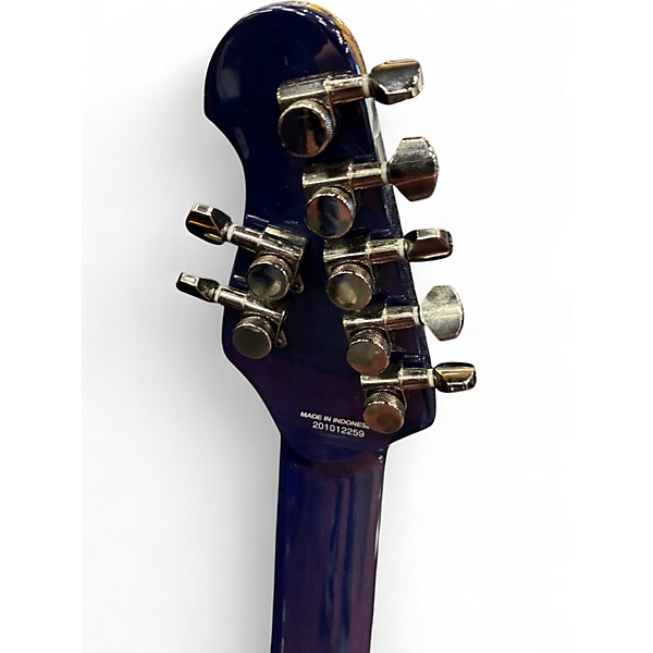 Used Sterling by Music Man John Petrucci MAJ270X 7 String Cerulean Paradise Solid Body Electric Guitar