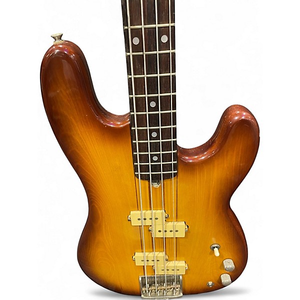 Used Fernandes FPM-80 2 Color Sunburst Electric Bass Guitar