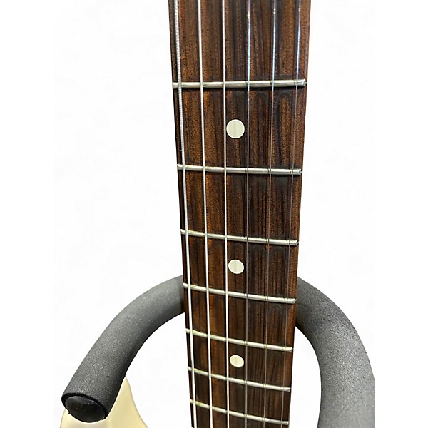 Used Fender 1999 Standard Stratocaster Olympic White Solid Body Electric Guitar