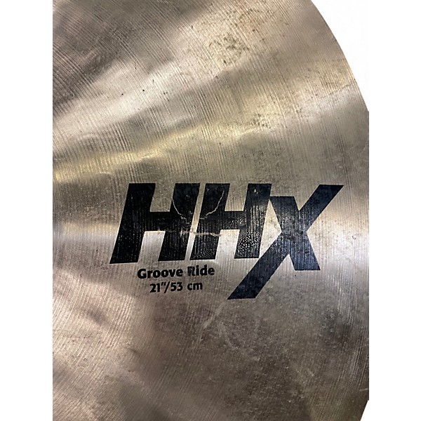 Used Zildjian 21in HHX Groove Ride Cymbal
