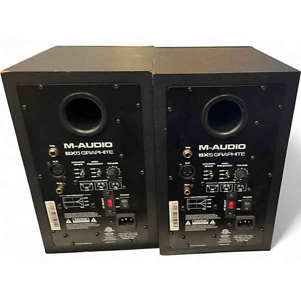 Used M-Audio BX5 Pair Powered Monitor
