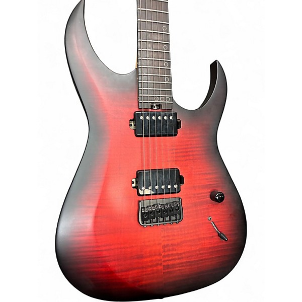 Used Schecter Guitar Research SUNSET EXTREME Trans Red Solid Body Electric Guitar