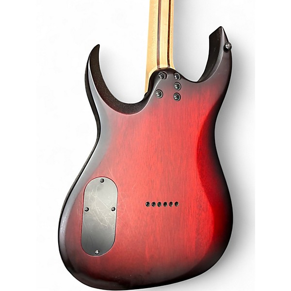 Used Schecter Guitar Research SUNSET EXTREME Trans Red Solid Body Electric Guitar