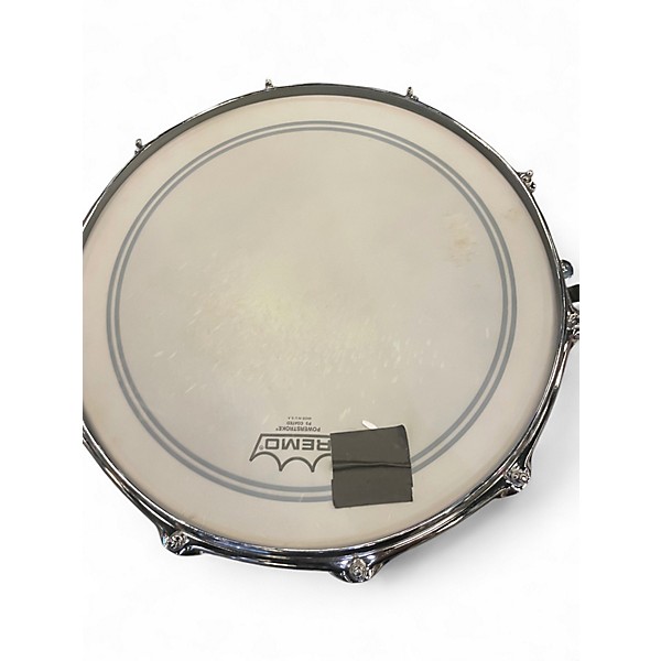 Used Yamaha 14X6.5 Oak Custom Snare Silver Sparkle Drum