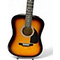 Used Squier SA-150 3 Color Sunburst Acoustic Guitar