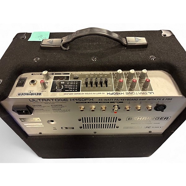 Used Behringer K450FX 45W Keyboard Amp