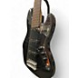 Used Squier Affinity Jazz Bass VI Metallic Black Electric Bass Guitar
