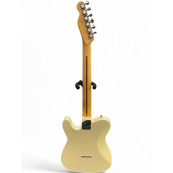 Used Fender American Deluxe Telecaster Olympic Pearl Solid Body Electric Guitar