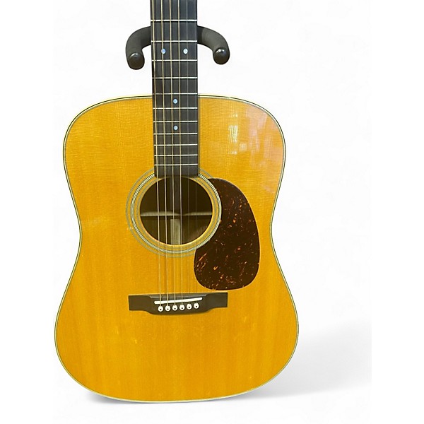 Used Martin D28 Natural Acoustic Guitar