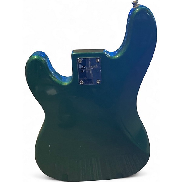Used Squier Standard Precision Bass Forest Green Electric Bass Guitar