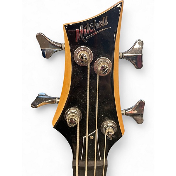 Used Mitchell MB100PB Blue Electric Bass Guitar