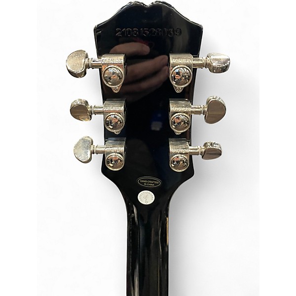 Used Epiphone Les Paul Studio Black Solid Body Electric Guitar