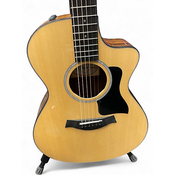 Used Taylor 212CE PLUS Natural Acoustic Guitar