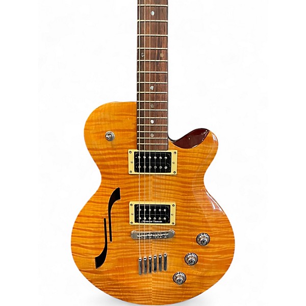 Used Yamaha AES620HB Honey Burst Hollow Body Electric Guitar