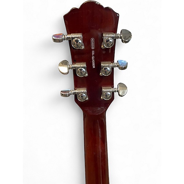 Used Yamaha AES620HB Honey Burst Hollow Body Electric Guitar