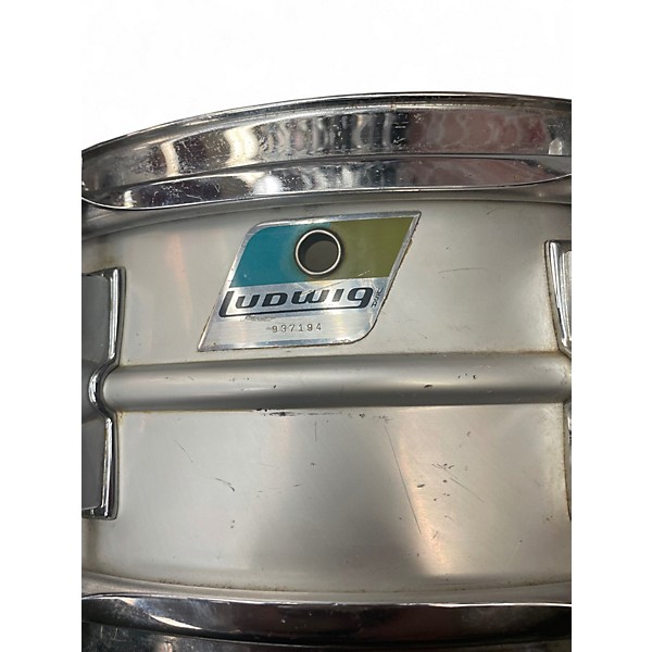 Used 1980s Ludwig 14in SNARE ALUMINUM Drum