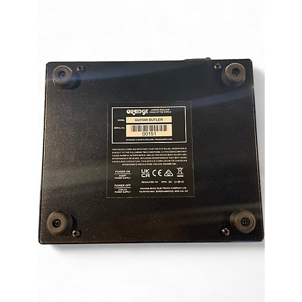 Used Orange Amplifiers THE GUITAR BUTLER Effect Pedal