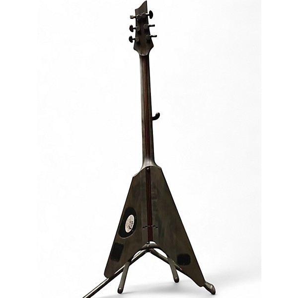 Used Schecter Guitar Research V1 SLS Satin Black Solid Body Electric Guitar