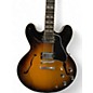 Used 2022 Gibson ES345 Vintage Sunburst Hollow Body Electric Guitar