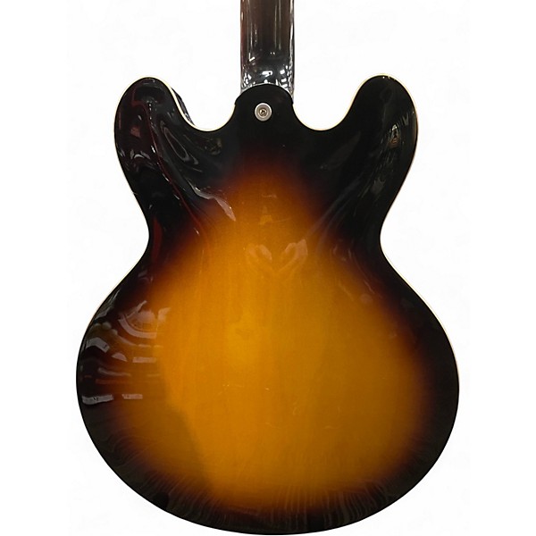 Used 2022 Gibson ES345 Vintage Sunburst Hollow Body Electric Guitar