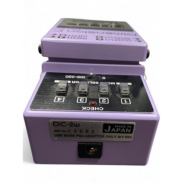 Used BOSS Dimension C DC-2W Effect Pedal